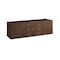 James Martin Vanities Amberly 72in Double Vanity Cabinet, Mid-Century Walnut 670-V72-M-WLT - alternate 2